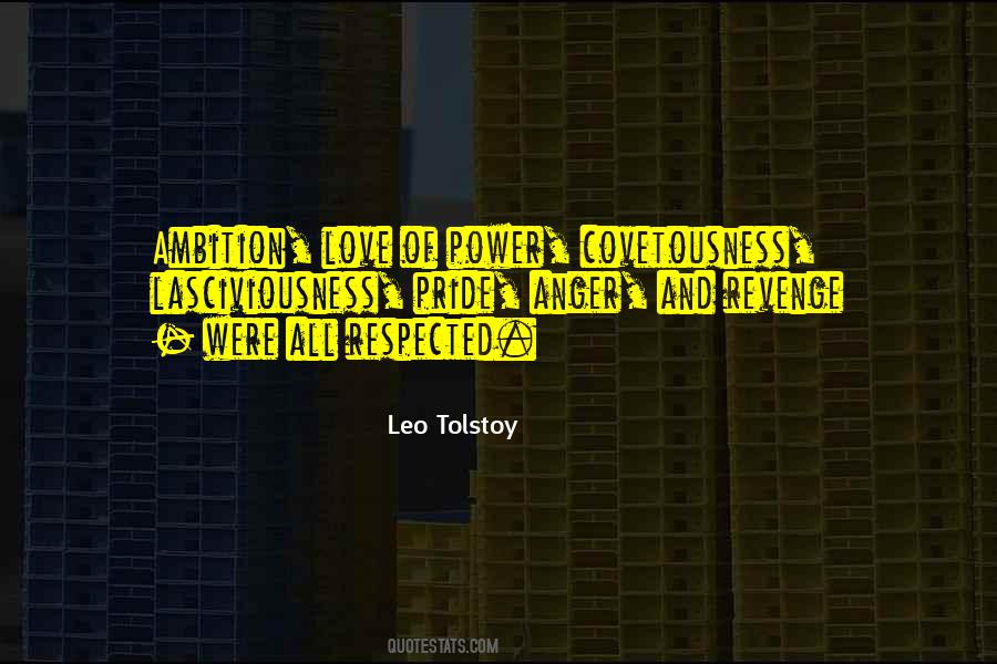 Love Of Power Quotes #491202