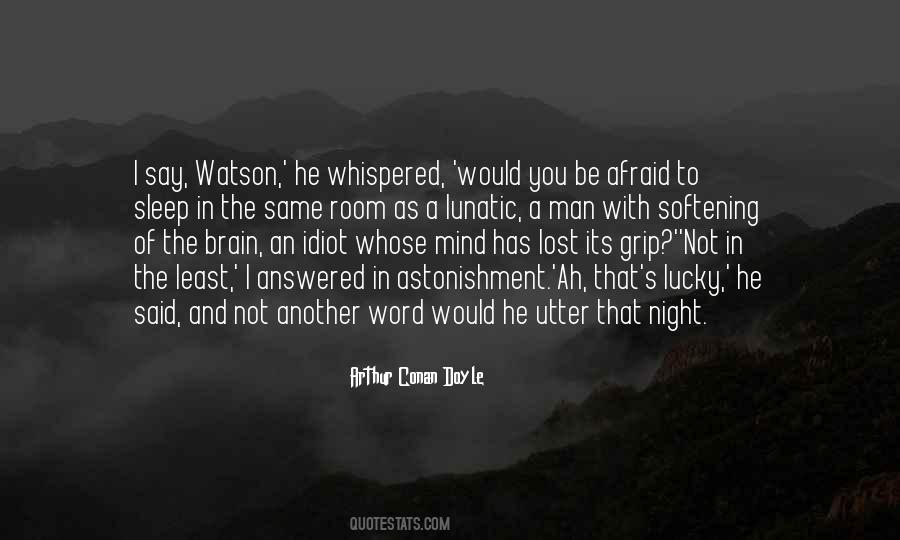 Afraid To Sleep Quotes #1436236