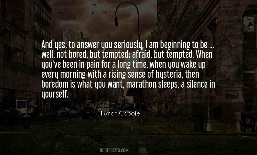 Afraid To Sleep Quotes #1522178