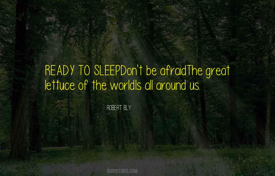 Afraid To Sleep Quotes #336165