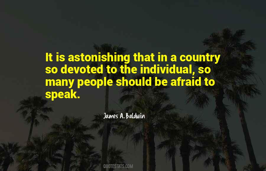 Afraid To Speak Quotes #14273