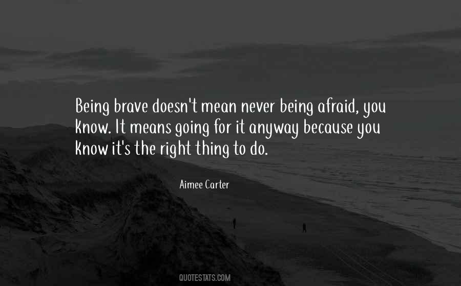 Quotes About Never Being Afraid #790712