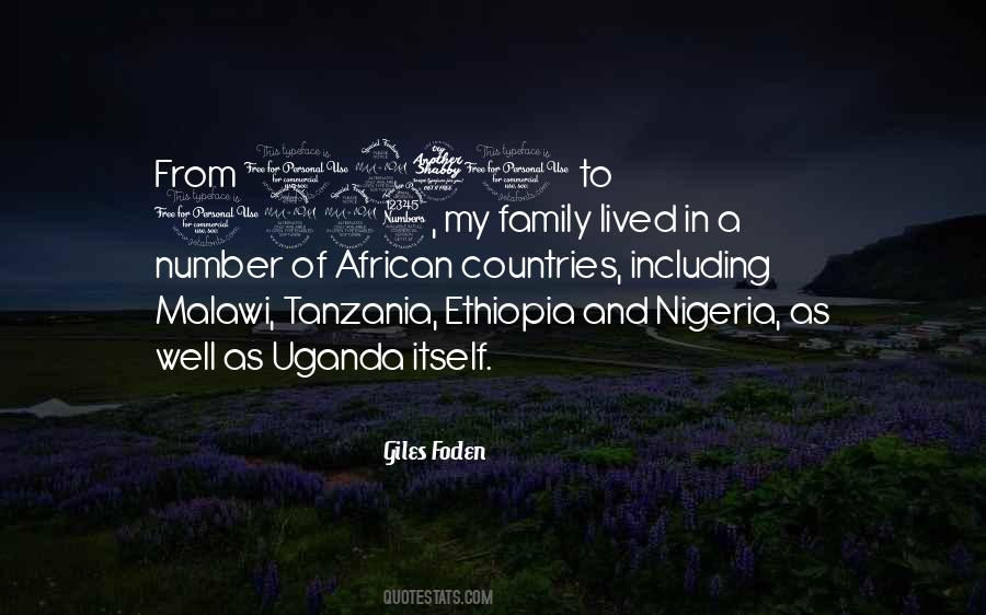 African Countries Quotes #1097483