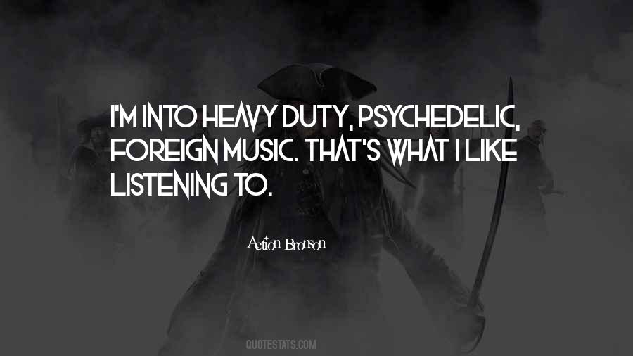 Heavy Music Quotes #1826395