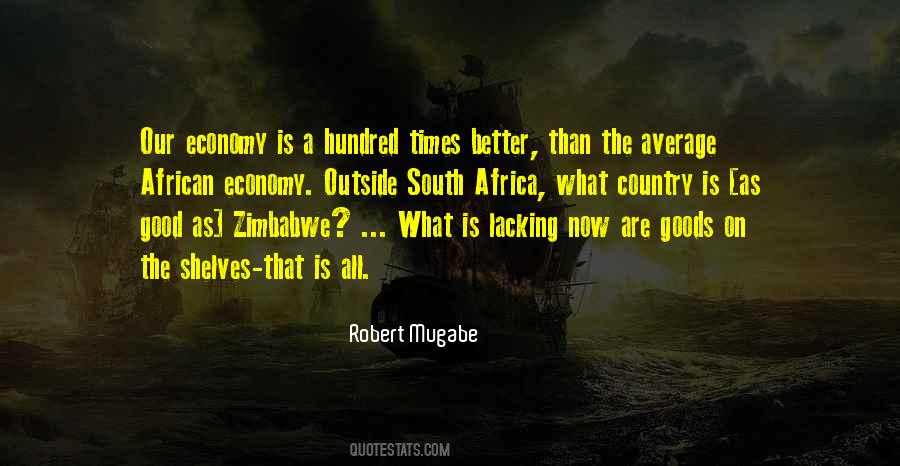 African Economy Quotes #401806
