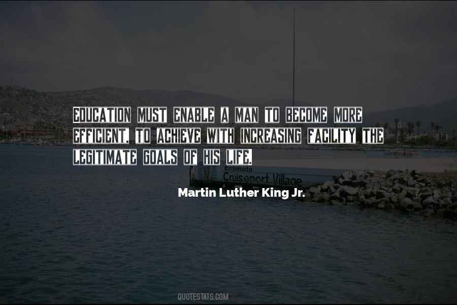Goal Of Education Quotes #172962