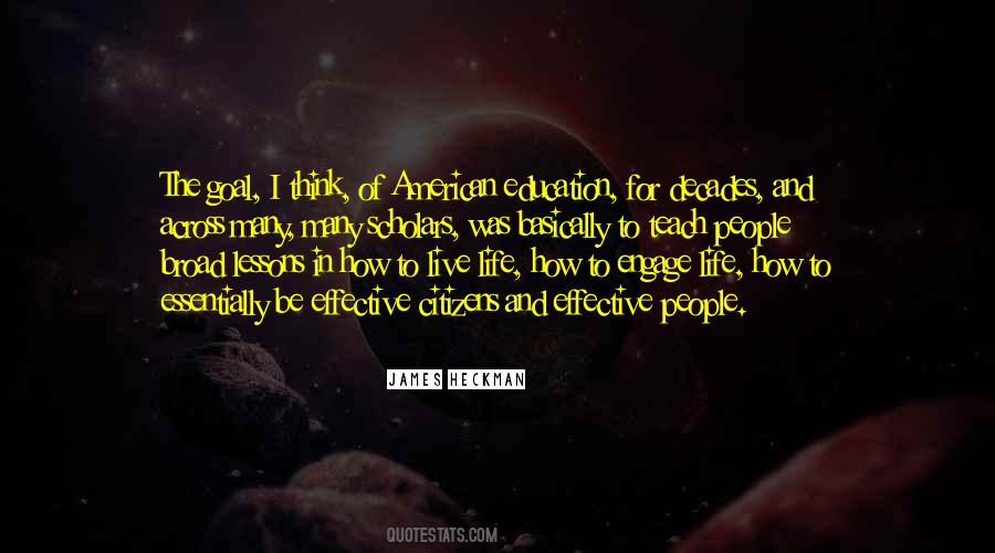 Goal Of Education Quotes #322115