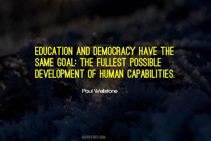 Goal Of Education Quotes #589111