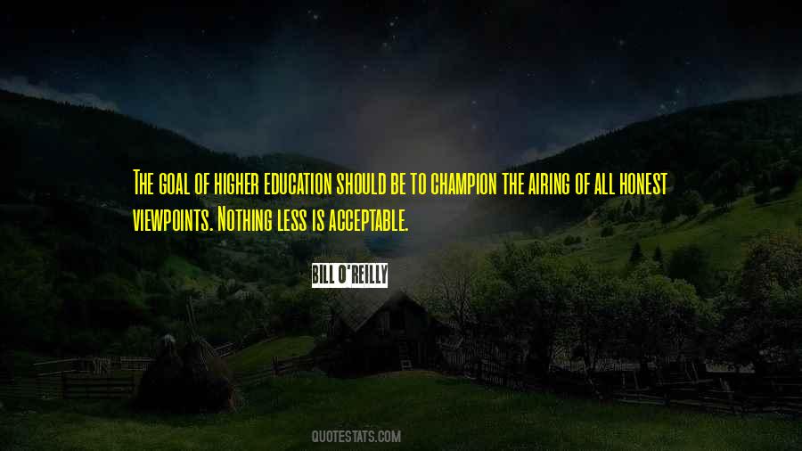 Goal Of Education Quotes #871169