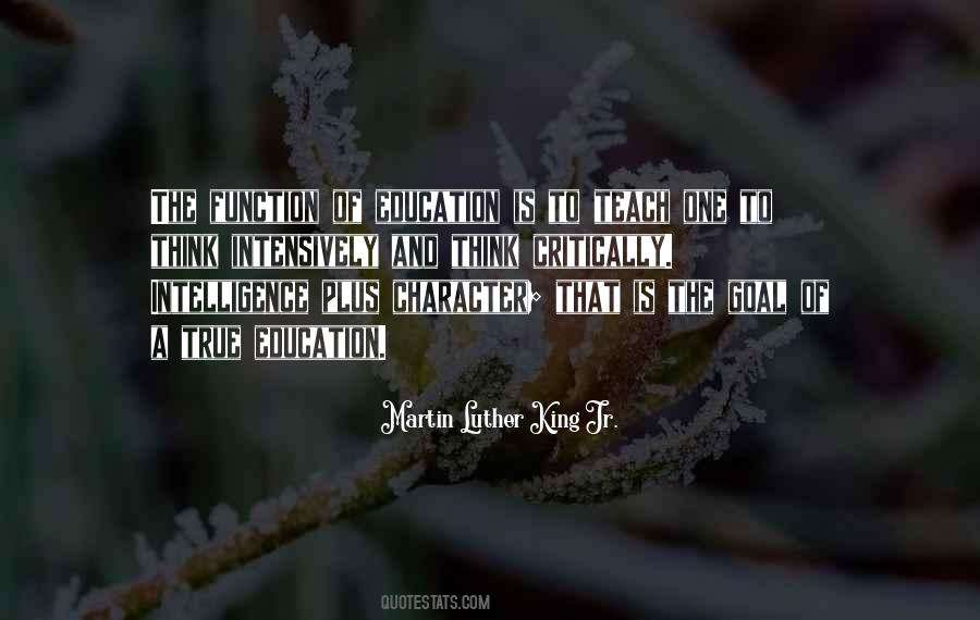 Goal Of Education Quotes #969108