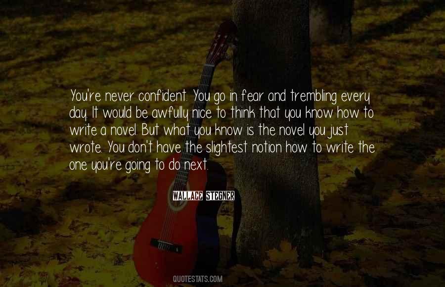 How To Write A Novel Quotes #1222901