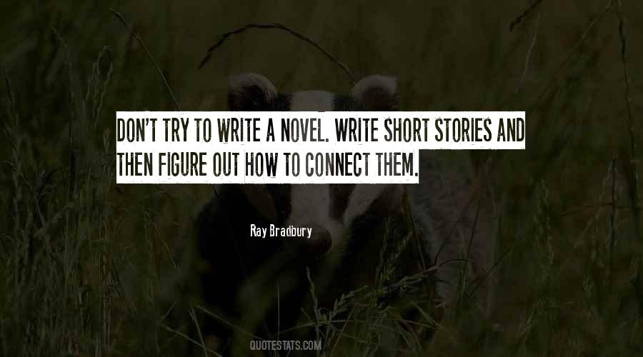 How To Write A Novel Quotes #1804485