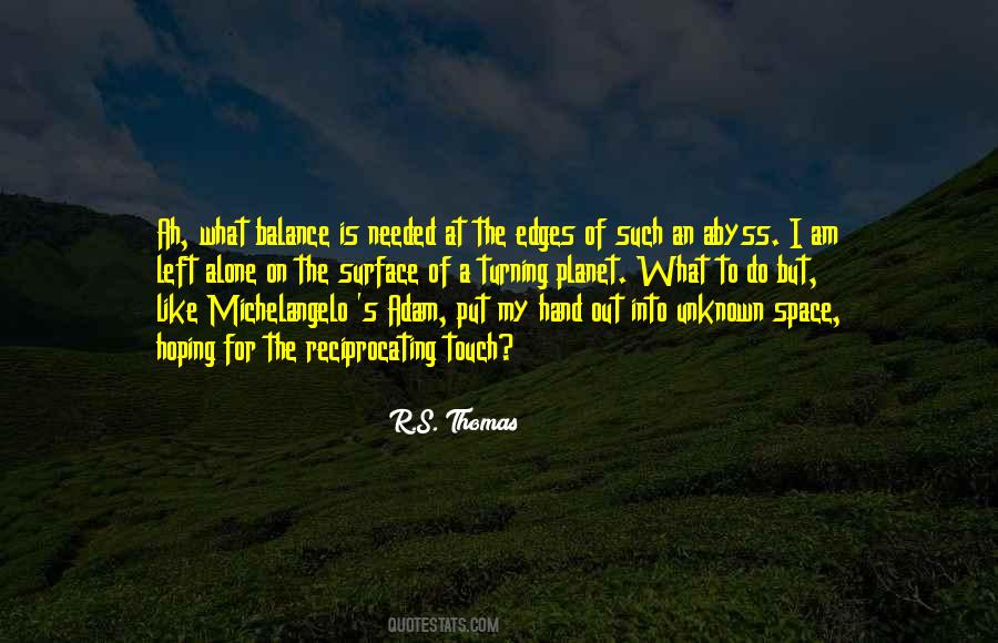 Out Of Balance Quotes #130184