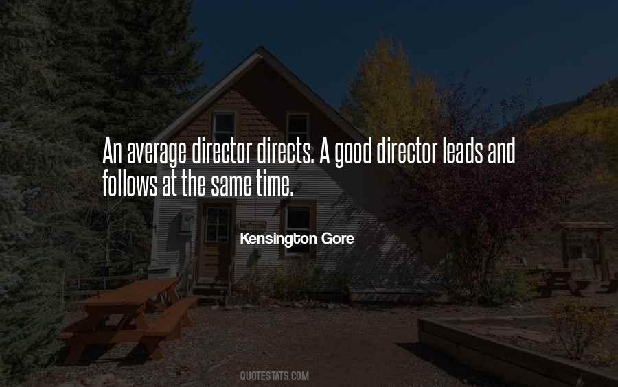 Filmmaking Director Quotes #295875