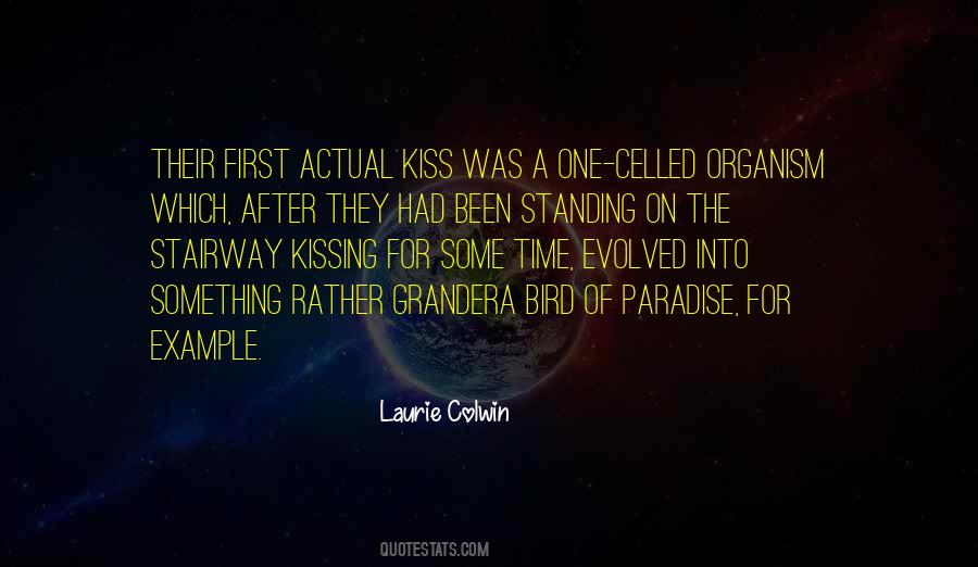 After A Kiss Quotes #623611