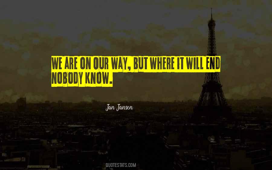 On Our Way Quotes #1833330