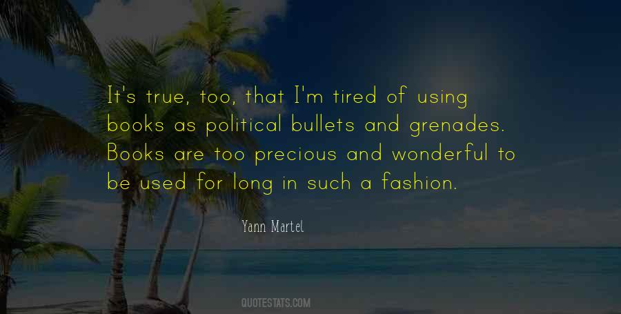 Too Used Quotes #5445