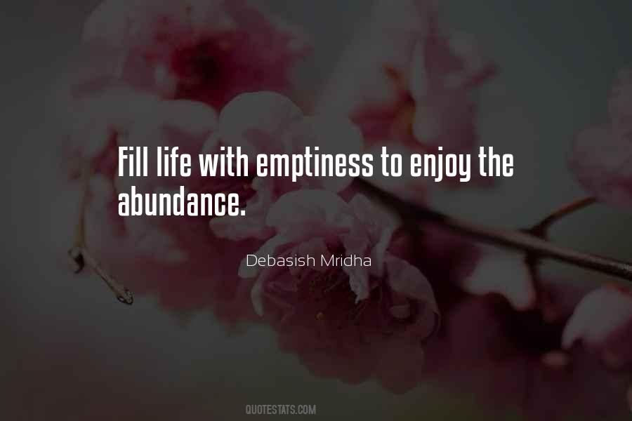 Fill The Emptiness Quotes #182329