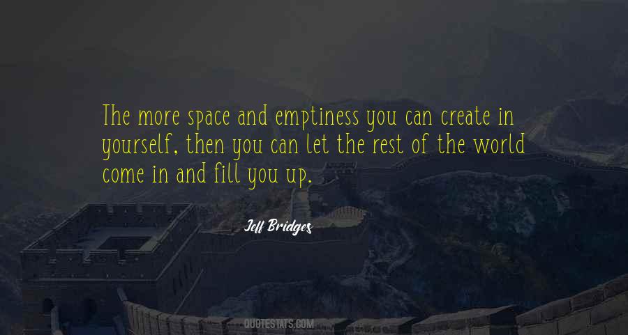 Fill The Emptiness Quotes #579050