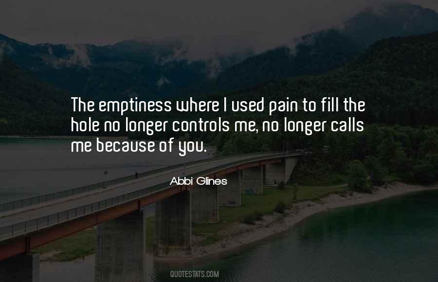 Fill The Emptiness Quotes #712507
