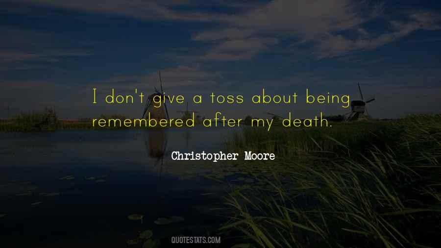 After My Death Quotes #284793