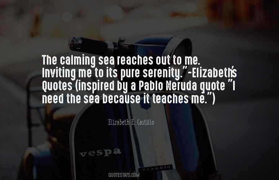 Quotes About Neruda The Sea #1220588