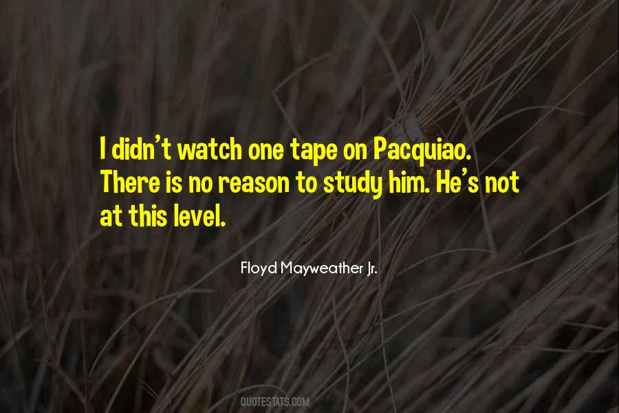 Mayweather Pacquiao Quotes #607850