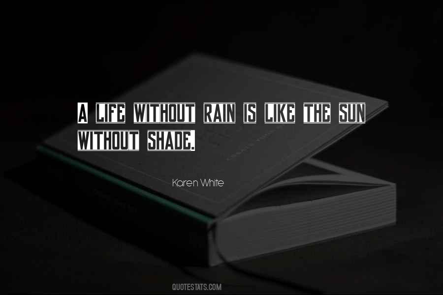 After The Rain Comes Sun Quotes #1114055