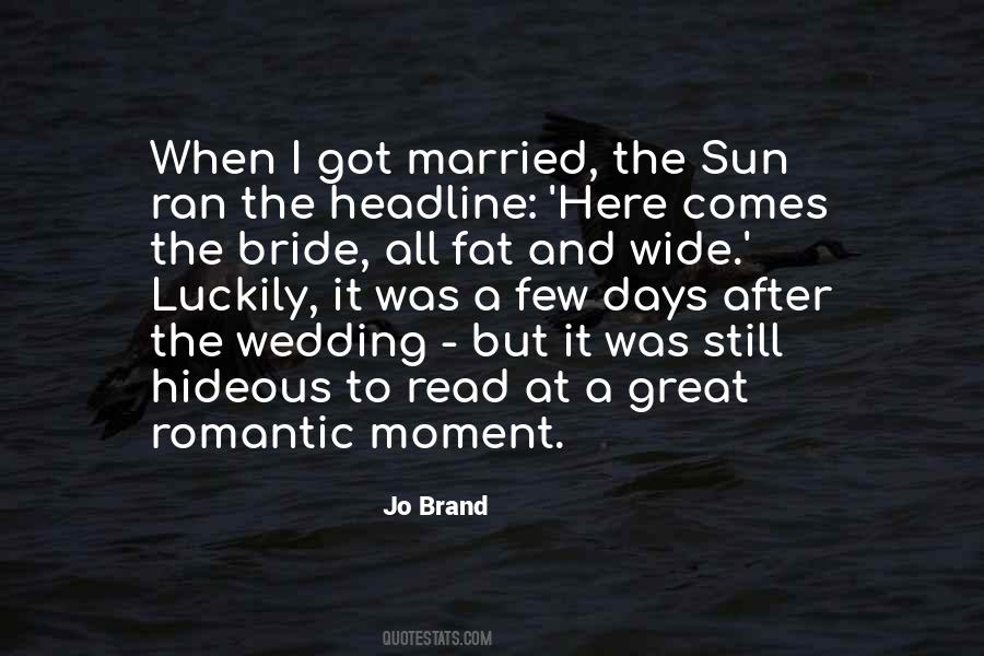 After The Wedding Quotes #1872391