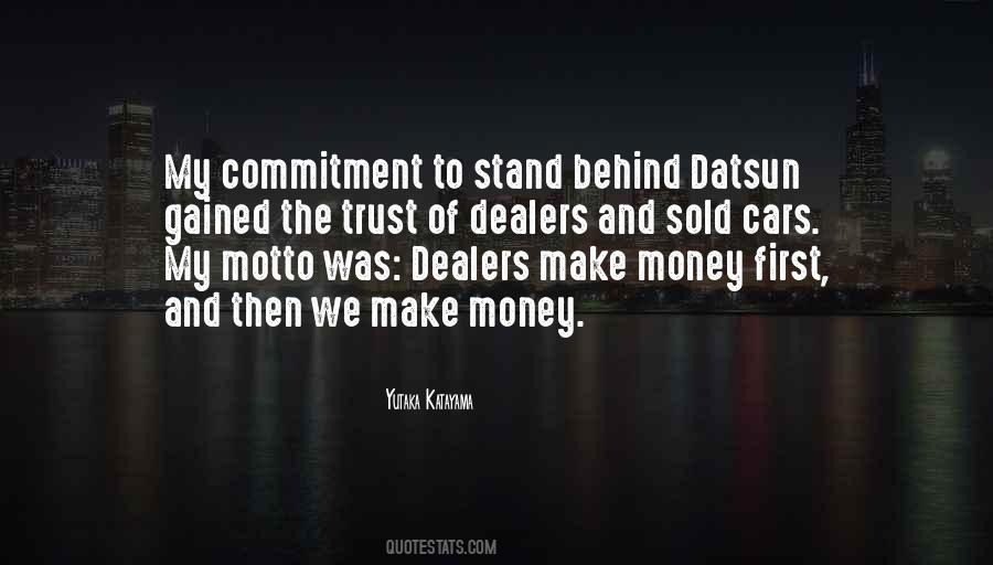 Trust Money Quotes #837606