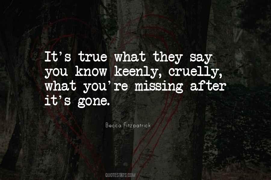 After You're Gone Quotes #252296