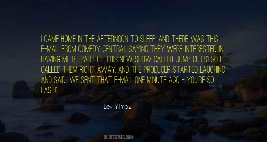 Afternoon Sleep Quotes #1385009
