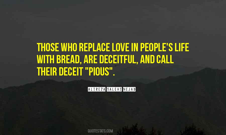 Love Deceit Quotes #1195566