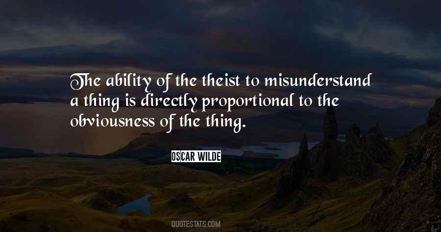 A Theist Quotes #1701935