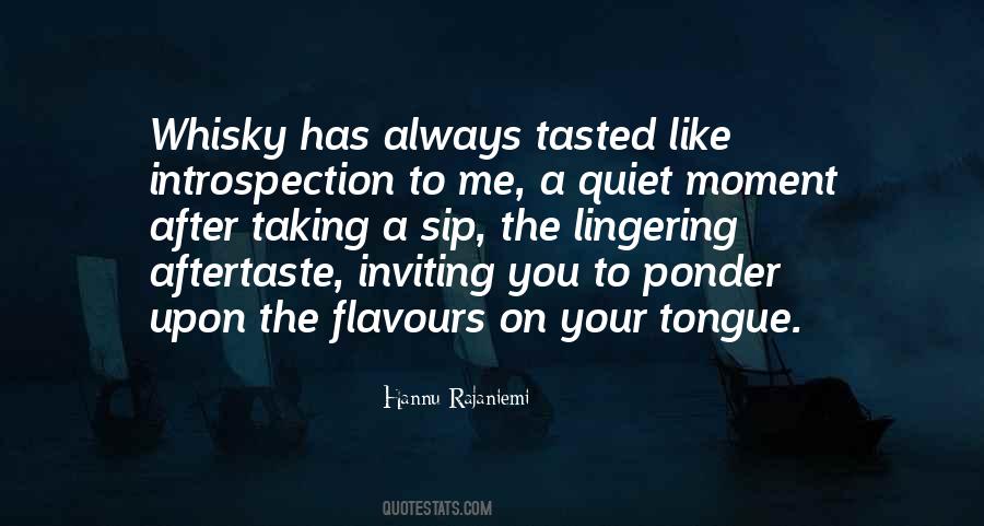 Aftertaste Quotes #113274