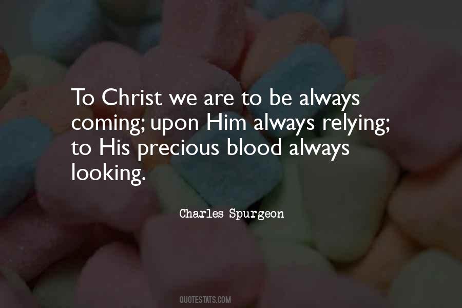Christ Coming Quotes #109231