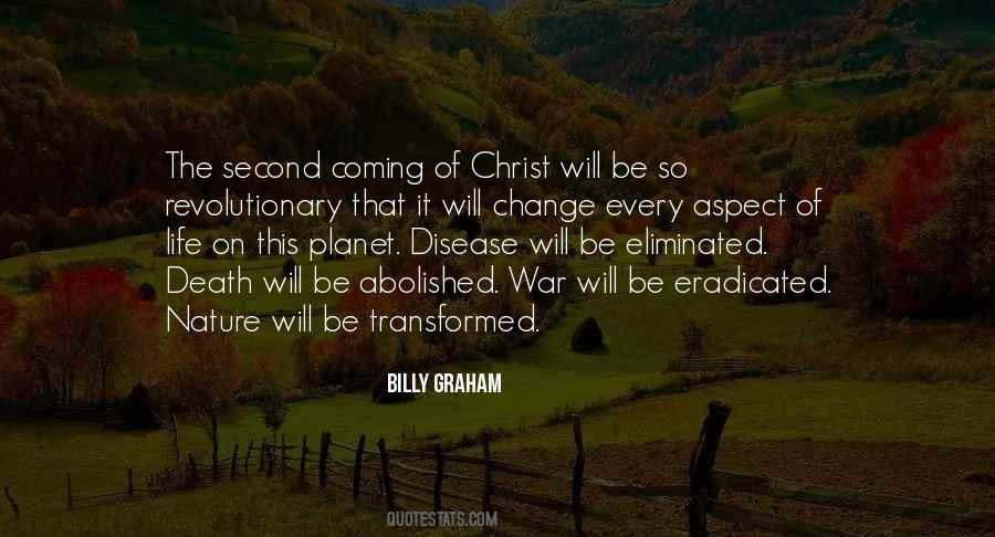 Christ Coming Quotes #1300045