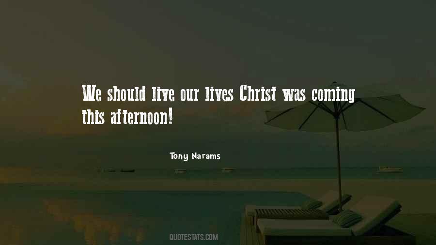 Christ Coming Quotes #432457