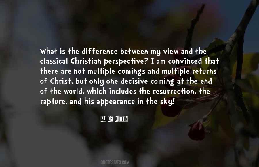 Christ Coming Quotes #530177