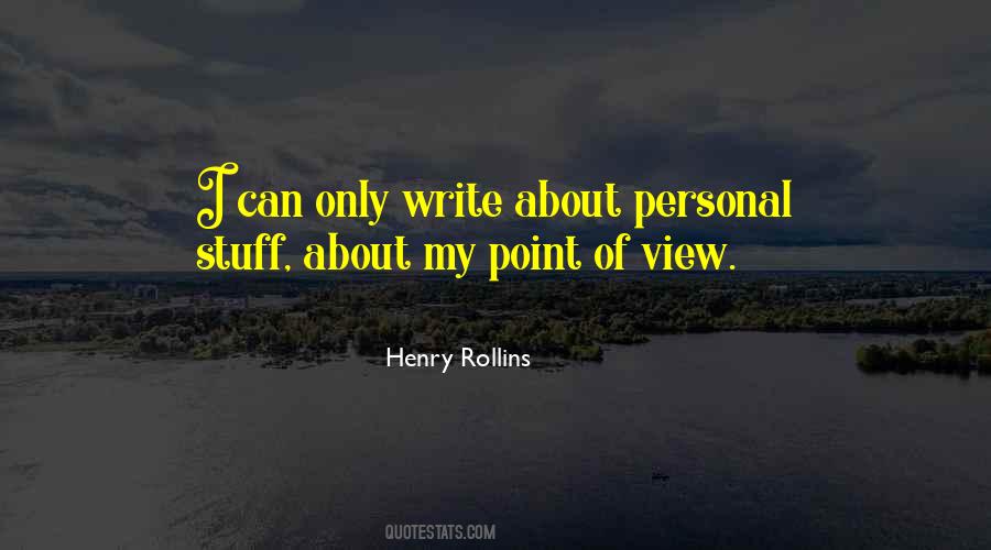 Personal View Quotes #387914