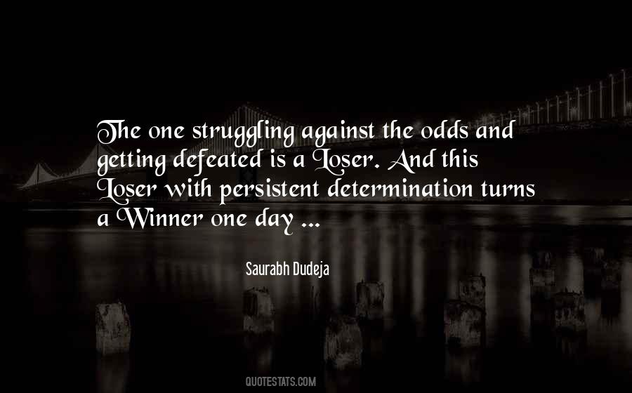 Against All Odds Inspirational Quotes #806788