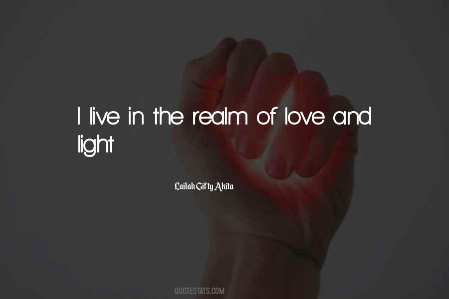 Love And Light Quotes #10043