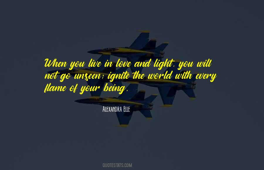 Love And Light Quotes #886366