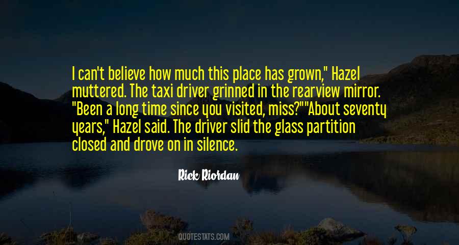 A Taxi Driver Quotes #1874643