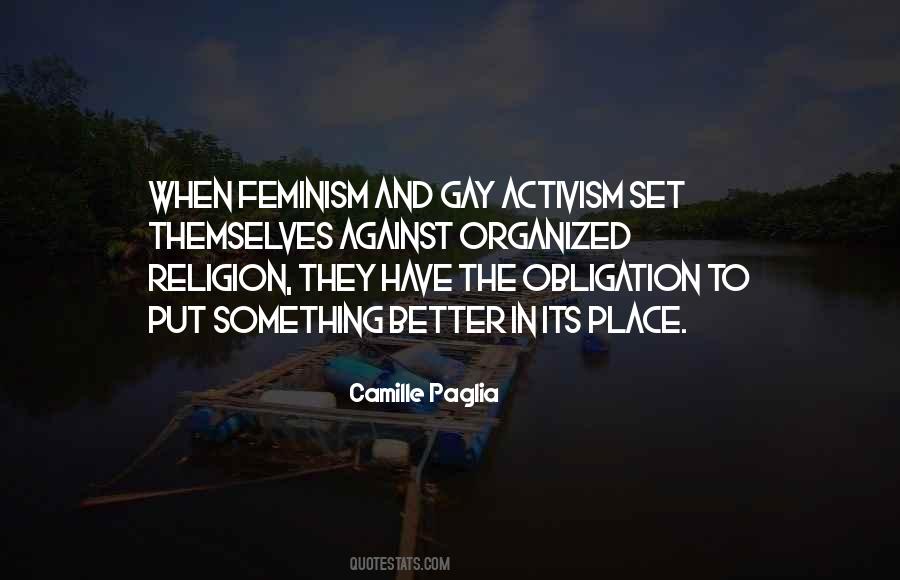 Against Organized Religion Quotes #355335