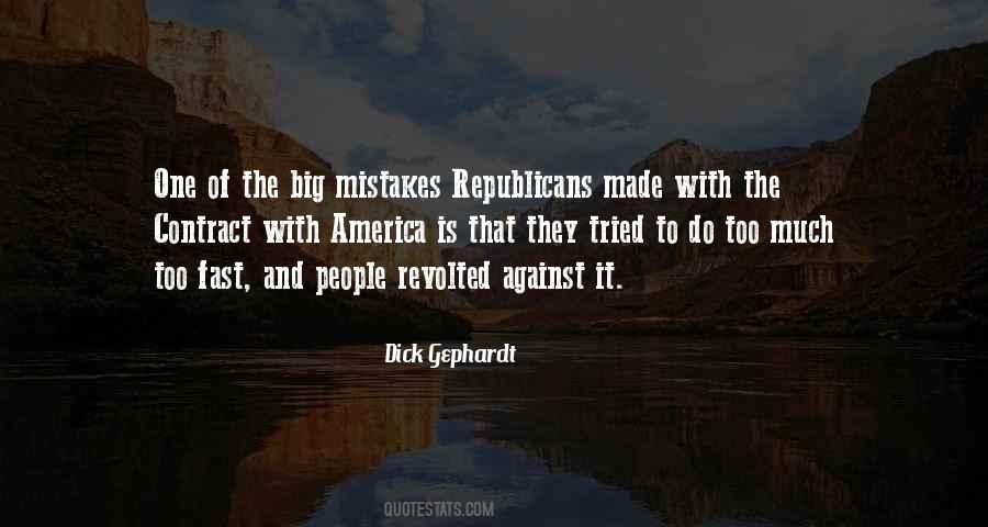 Against Republicans Quotes #1004112