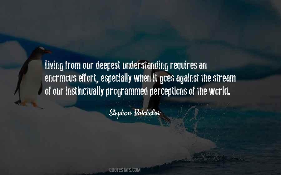 Against The Stream Quotes #30405