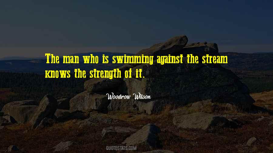 Against The Stream Quotes #791226