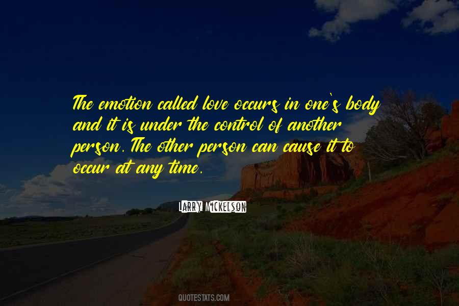 Emotions And Control Quotes #1287252