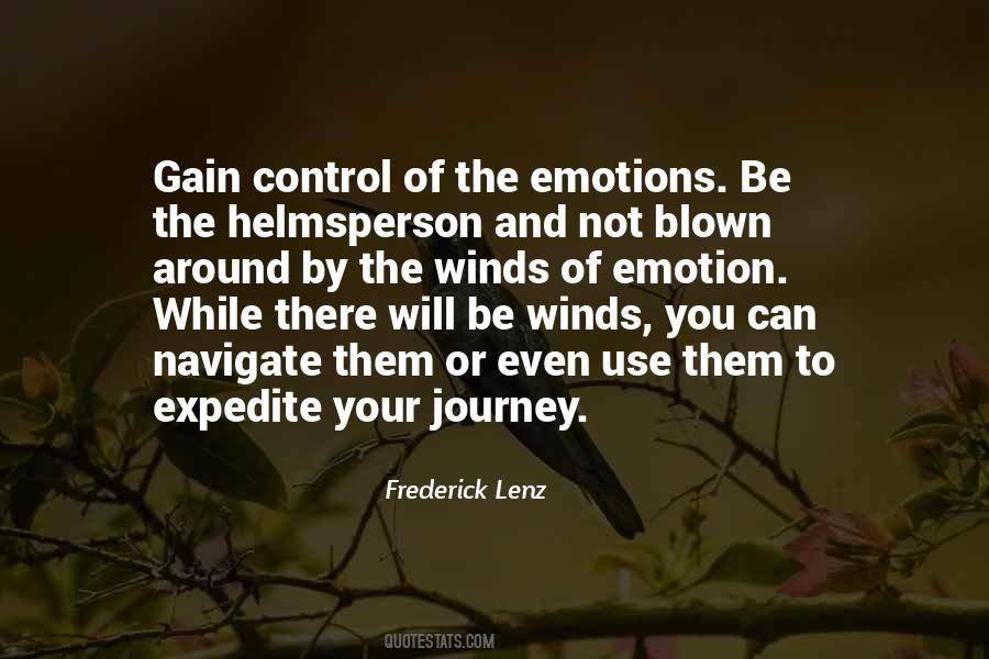 Emotions And Control Quotes #1648133